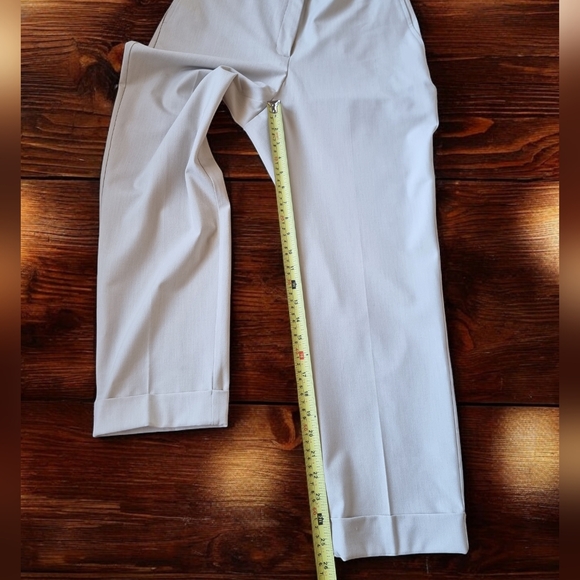 Rachel Zoe Ivory High Waisted Dress Pants Ladies Size 8 - Picture 9 of 9